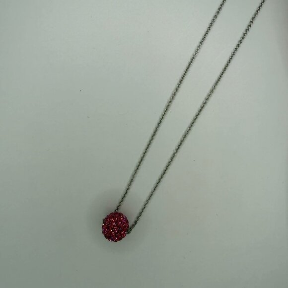Touchstone Crystal by Swarovski Birthstone Necklace | October | NIB | Rose - Picture 3 of 6